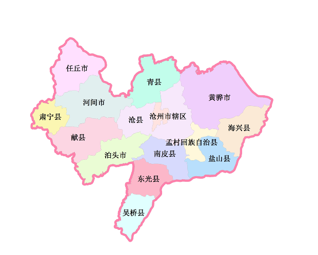 河北沧州地图全图放大 (沧州地图 河北沧州地图位置)