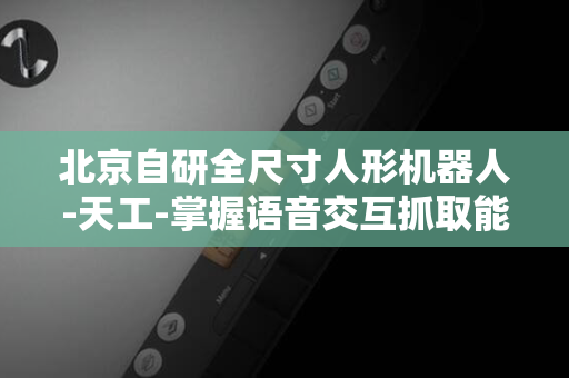 北京自研全尺寸人形机器人-天工-掌握语音交互抓取能力-MAX-全球首个纯电驱拟人奔跑-亮相-1.2