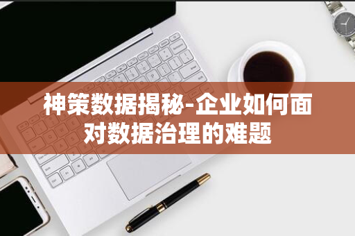 神策数据揭秘-企业如何面对数据治理的难题