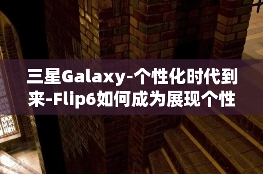 三星Galaxy-个性化时代到来-Flip6如何成为展现个性的掌上宠儿-Z