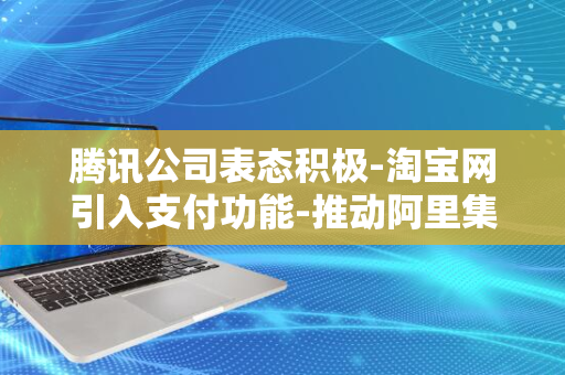 腾讯公司表态积极-淘宝网引入支付功能-推动阿里集团用户增长潜力